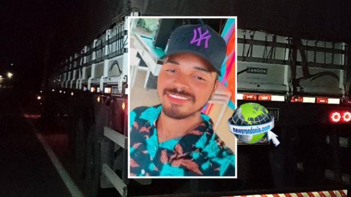 IDENTIFICADO: Motociclista morre após sofrer queda e ser esmagado por carreta na BR-319
