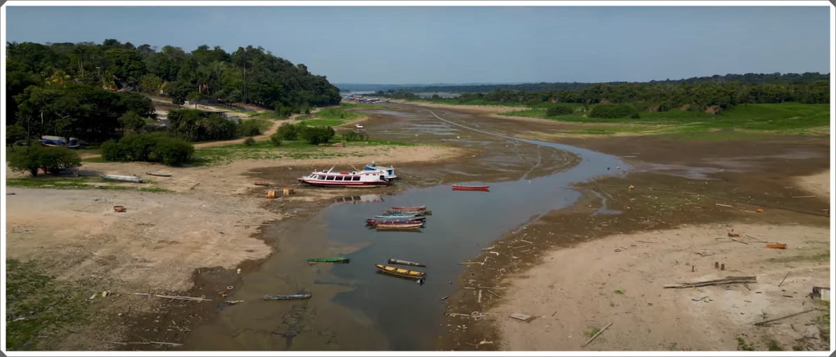 ENTIDADE ALERTA: estiagem nos rios do Amazonas pode superar o cenário ocorrido em 2023 - News Rondônia