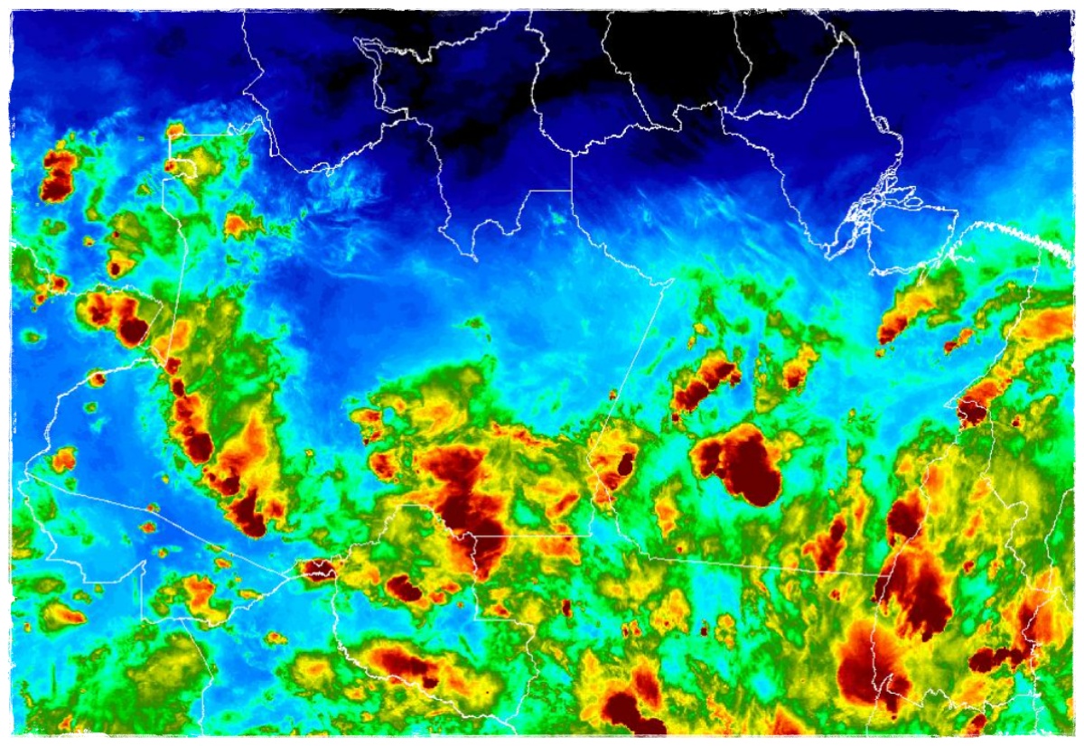 Rondônia: temperaturas elevadas vão provocar chuvas nesta segunda - News Rondônia