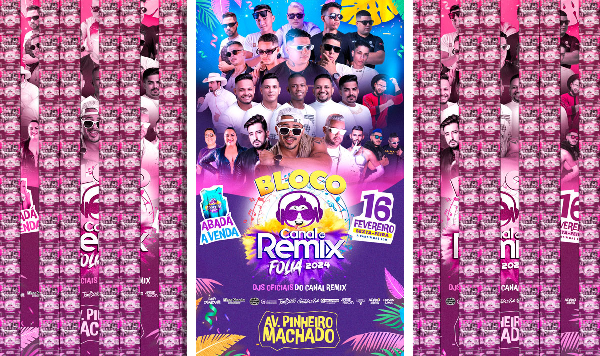 Canal Remix Folia: O Bloco Mais Eclético do Carnaval 2024 - News Rondônia