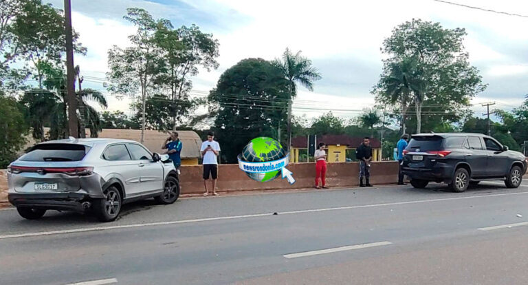 URGENTE: Casal Raupp se envolve em grave acidente com quatro veículos na BR-364 em Porto Velho - News Rondônia