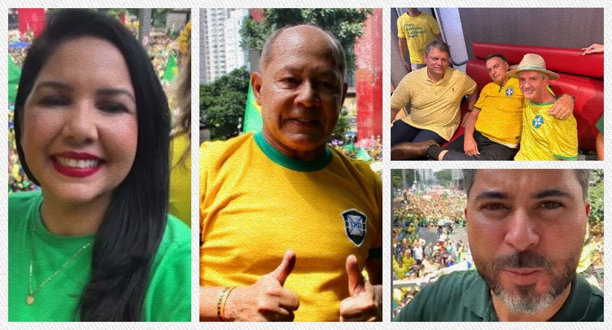 Políticos de Rondônia vão ao ato pró-Bolsonaro e descrevem: “Manifestação gigante. O país parou”