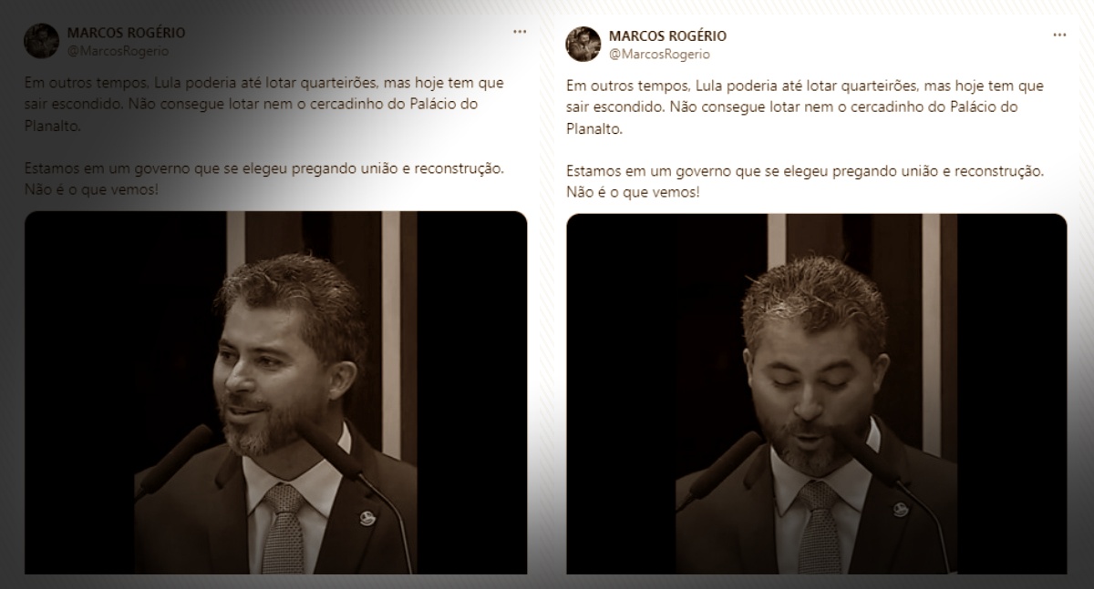 Ato pró-Bolsonaro: Rogério ironiza Lula e recebe 'chuvas' de respostas atravessadas nas redes sociais
