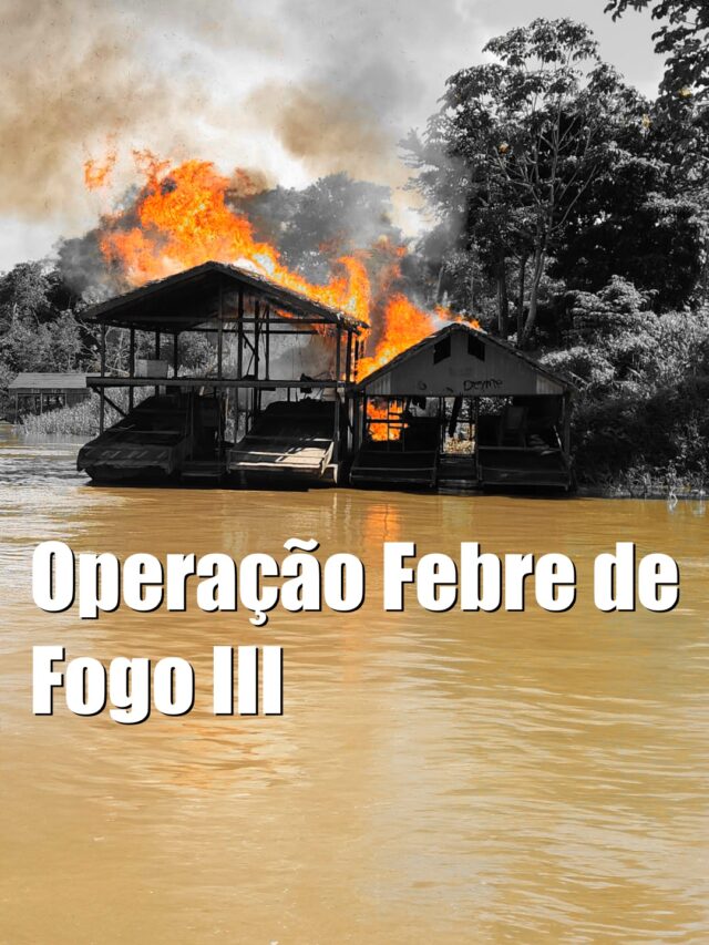 Operação Febre de Fogo III: Combate Intensivo ao Garimpo Ilegal no Coração da Amazônia