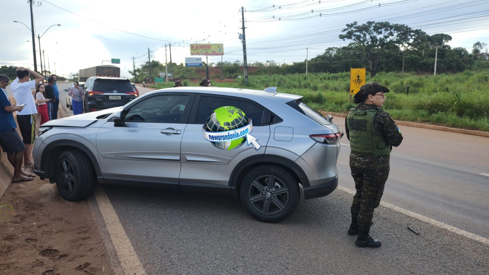 URGENTE: Casal Raupp se envolve em grave acidente com quatro veículos na BR-364 em Porto Velho - News Rondônia