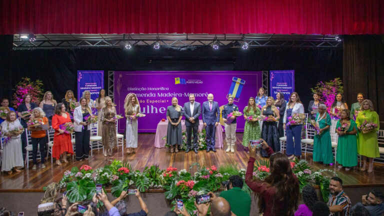 RECONHECIMENTO: Mulheres são homenageadas com Comenda Madeira-Mamoré - News Rondônia