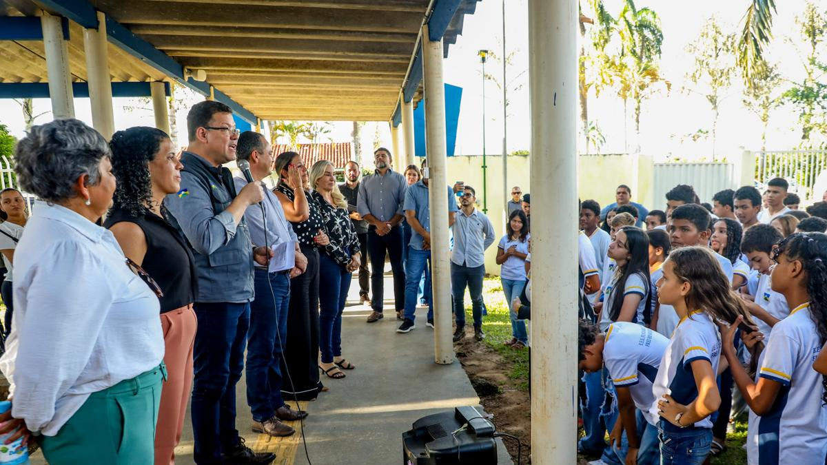 Investimentos do Governo de Rondônia beneficiam comunidade escolar e população do município de Cacaulândia - News Rondônia