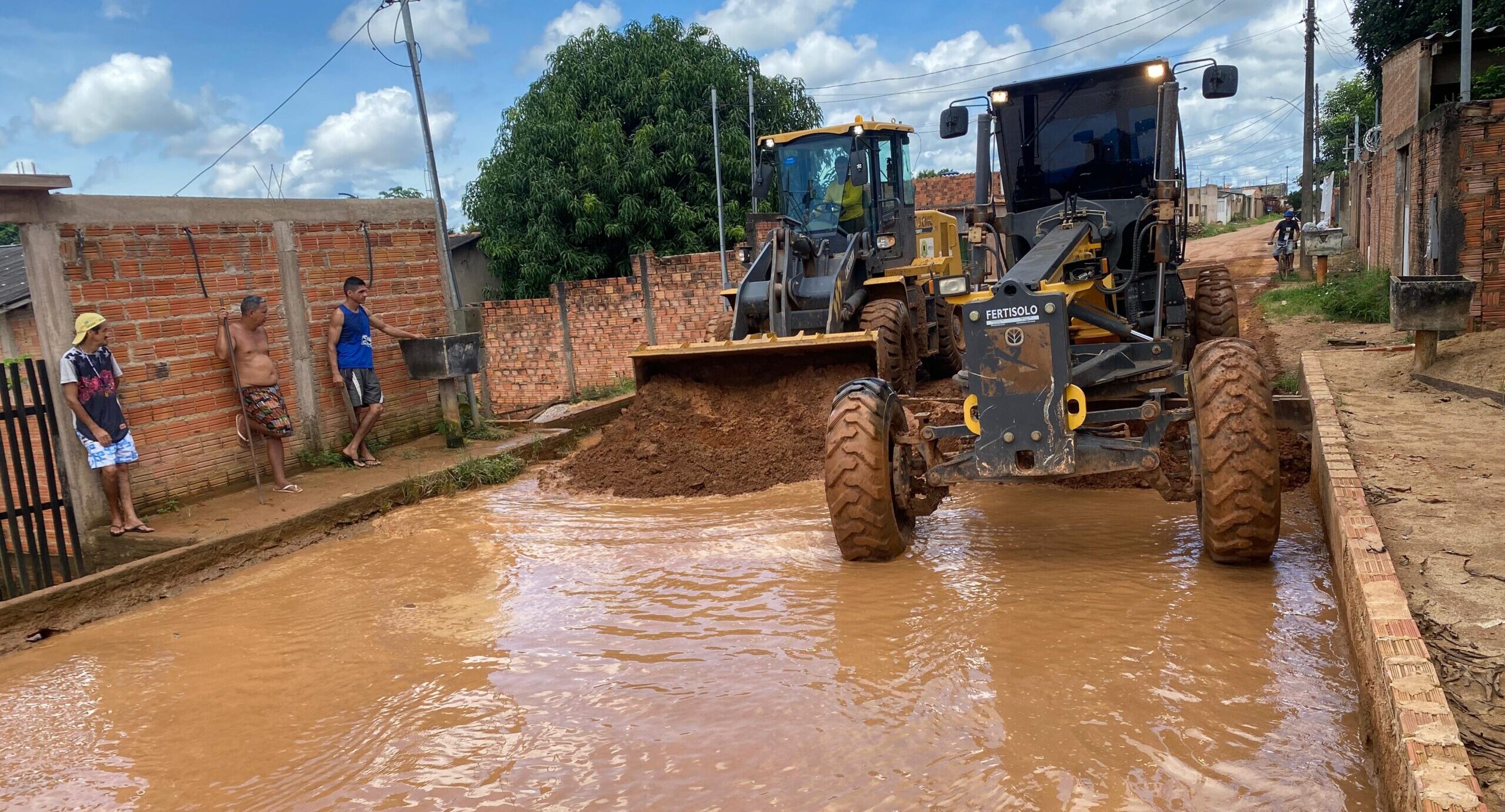 Ruas do Bairro Cidade Nova recebem serviços após solicitação do vereador Edimilson Dourado