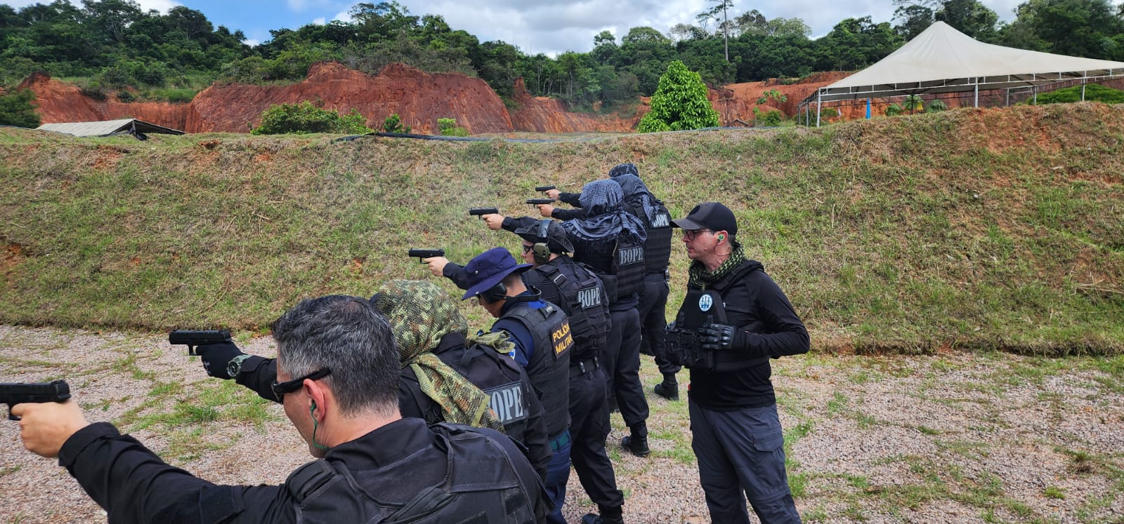Policiais do BOPE em Rondônia recebem capacitação para uso de novas armas