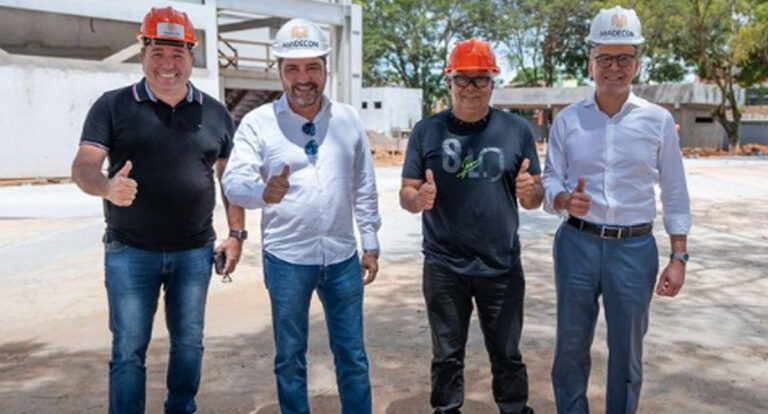 Vereador Valtinho acompanha visita técnica às obras da nova rodoviária de Porto Velho