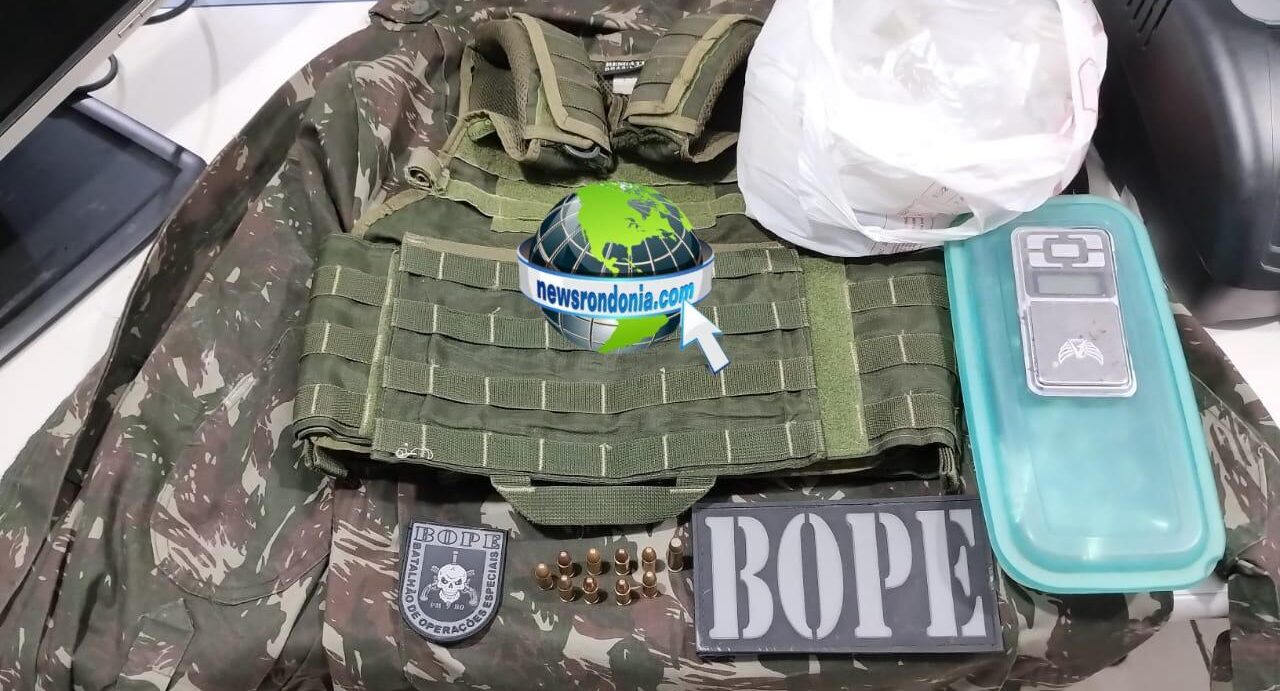BOPE prende apenado com colete balístico e munições no Morar Melhor