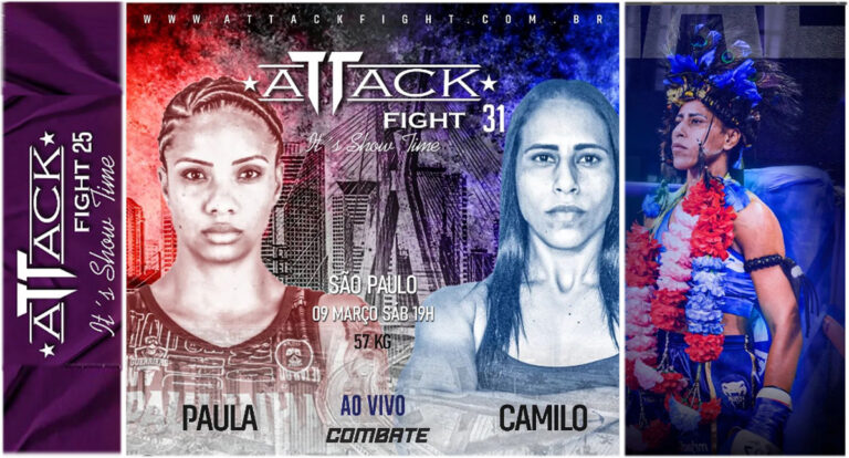 Super Edição do Attack Fight terá luta de portovelhense na categoria até 57 kg