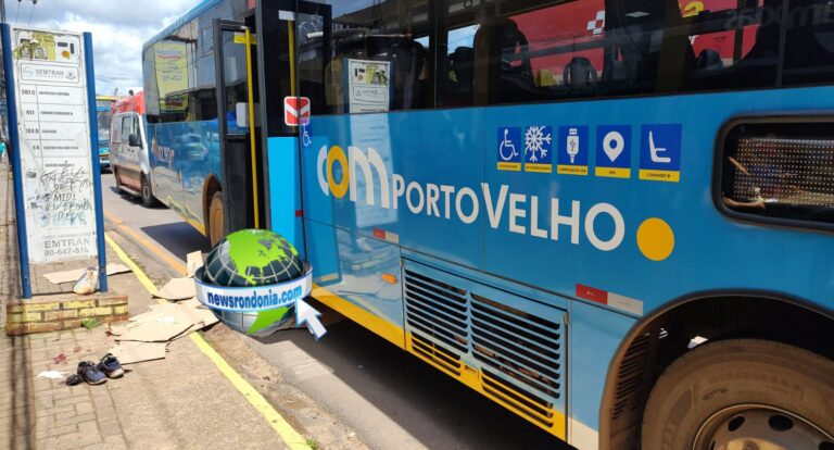 URGENTE: Homem tem pernas esmagadas por ônibus na 7 de Setembro