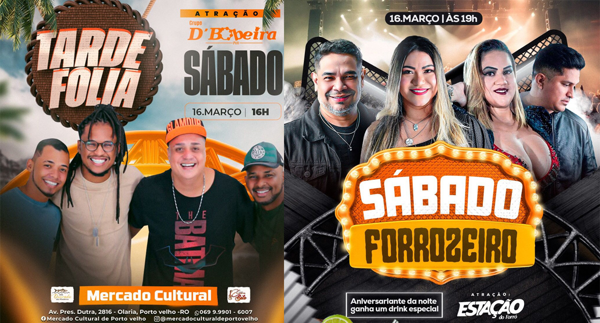 Confira as atrações do final de semana do Mercado Cultural