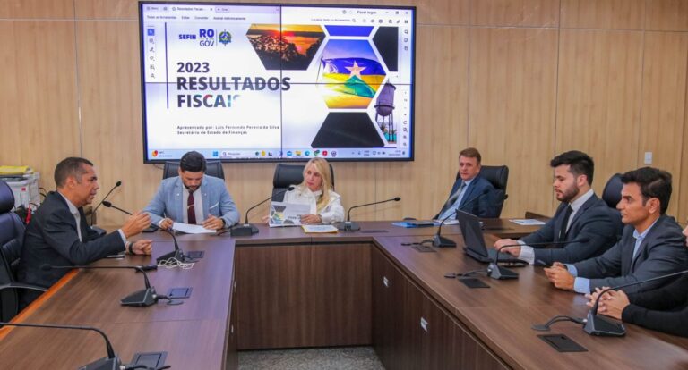 Secretário da Sefin explica para deputados os números da arrecadação de RO