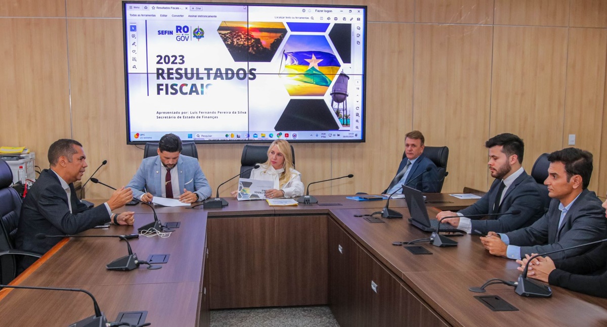 Secretário da Sefin explica para deputados os números da arrecadação de RO