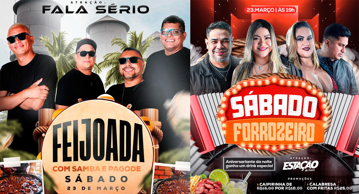 SHOWS - Nesta sexta terá seresta e pagode no Mercado Cultural