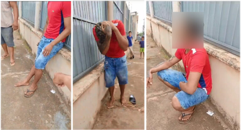 Suspeito de agredir estudante para roubar bicicleta é surrado pela população na zona leste