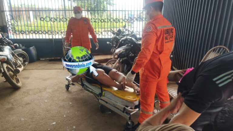 Colisão de motos deixa duas vítimas na zona leste