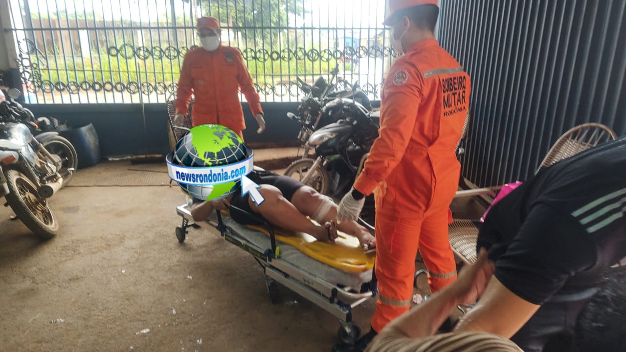 Colisão de motos deixa duas vítimas na zona leste