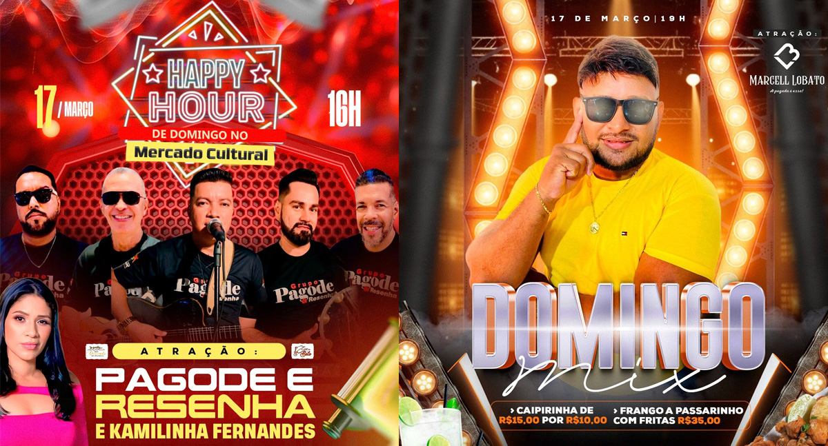 Confira as atrações do final de semana do Mercado Cultural