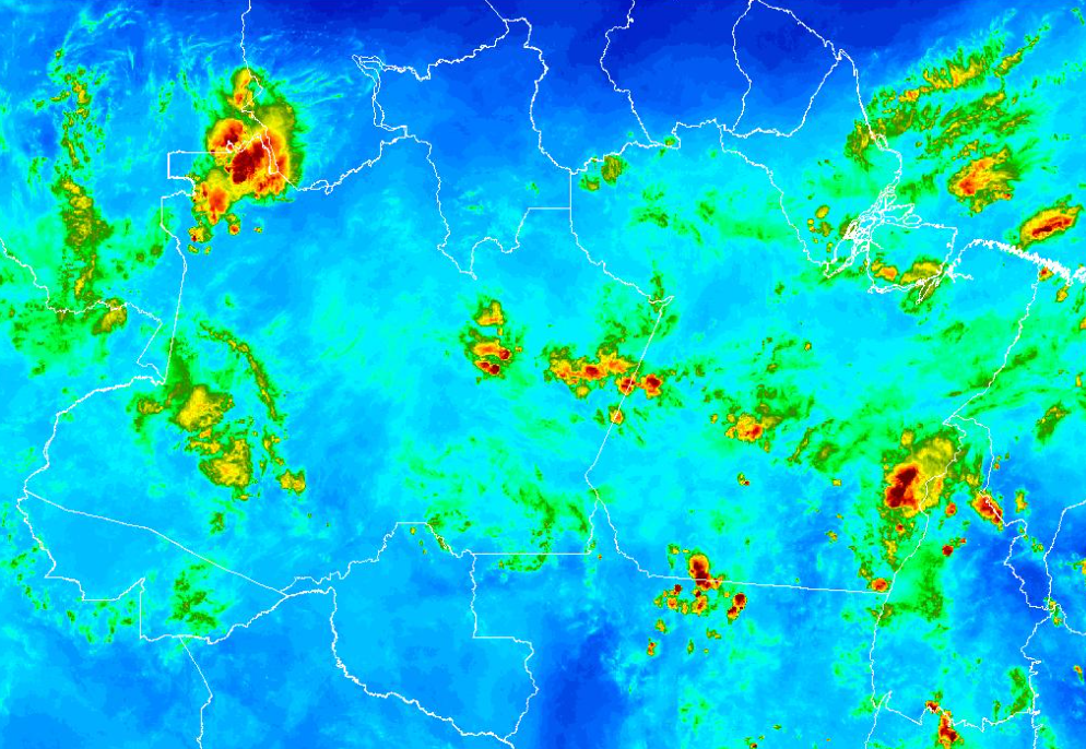 Sob alertas do Inmet, Rondônia se divide entre chuvas intensas com grau de “perigo” e intensas com “perigo” potencial