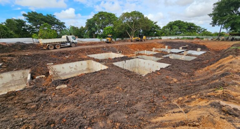 Estação de Tratamento de Esgoto do residencial Pró-Moradia Leste entra em fase final