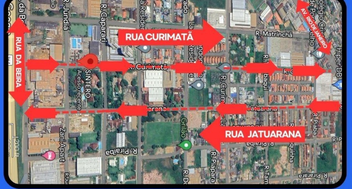 Prefeitura de Porto Velho informa mudança no sentido da av. Jatuarana e rua Curimatã no bairro Lagoa - News Rondônia