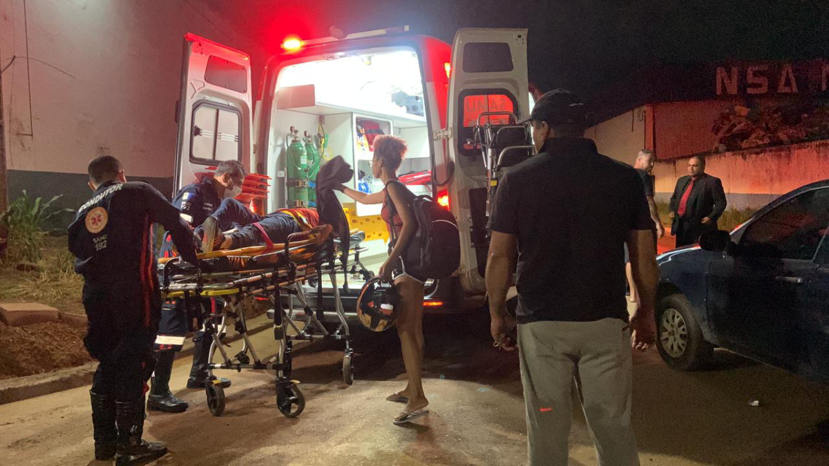 URGENTE: Motociclista fica ferida em acidente com carro na zona sul - News Rondônia
