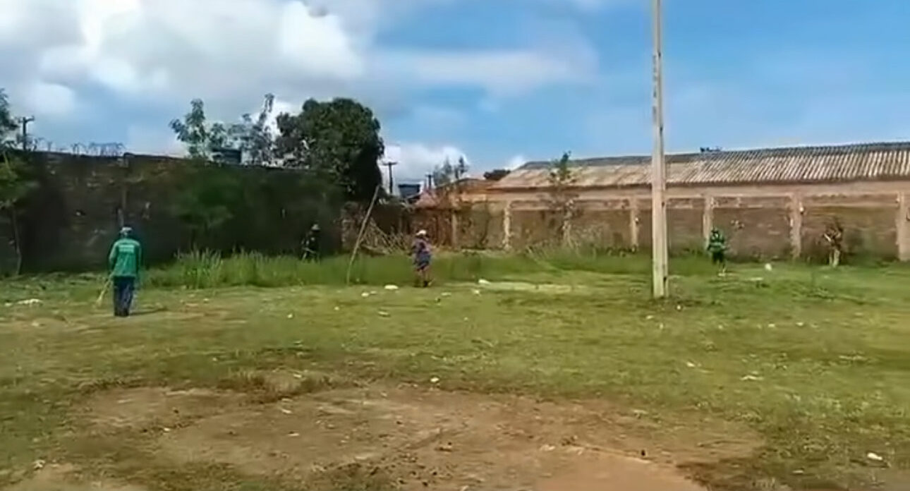 Campo Boca do Jacaré é revitalizado graças à iniciativa do vereador Edmilson Dourado