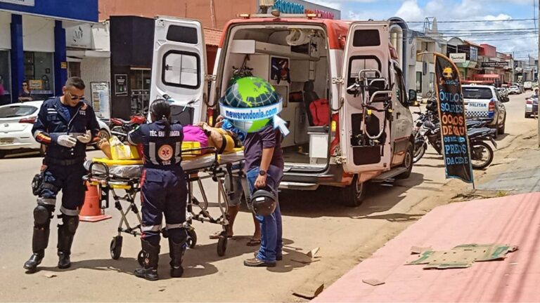 URGENTE: Motorista de Honda Fit foge após causar grave acidente com motociclista na Amazônia
