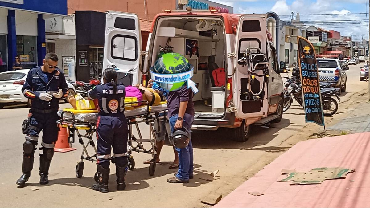 URGENTE: Motorista de Honda Fit foge após causar grave acidente com motociclista na Amazônia