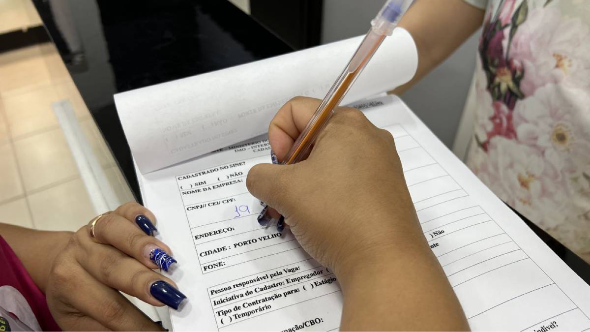 Mais de 50 vagas de emprego estão disponíveis no Sine Municipal de Porto Velho
