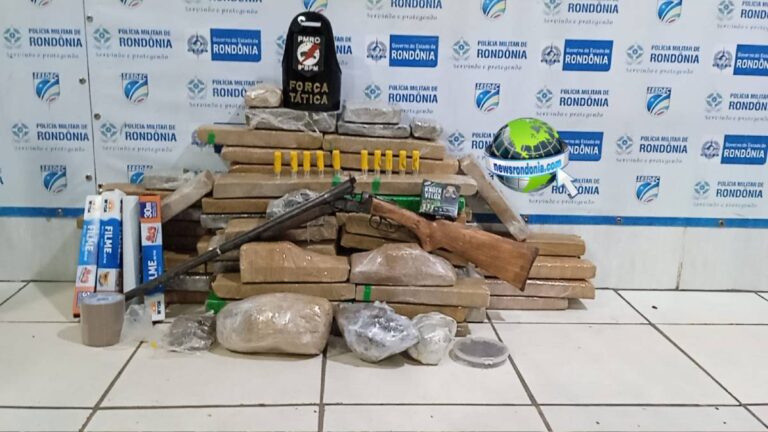 Força Tática do 9º prende homem com mais de 100 kg de maconha na zona sul