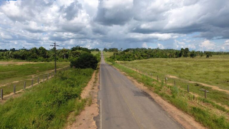 Revitalização realizada na RO-459 sentido Alto Paraíso melhora trafegabilidade