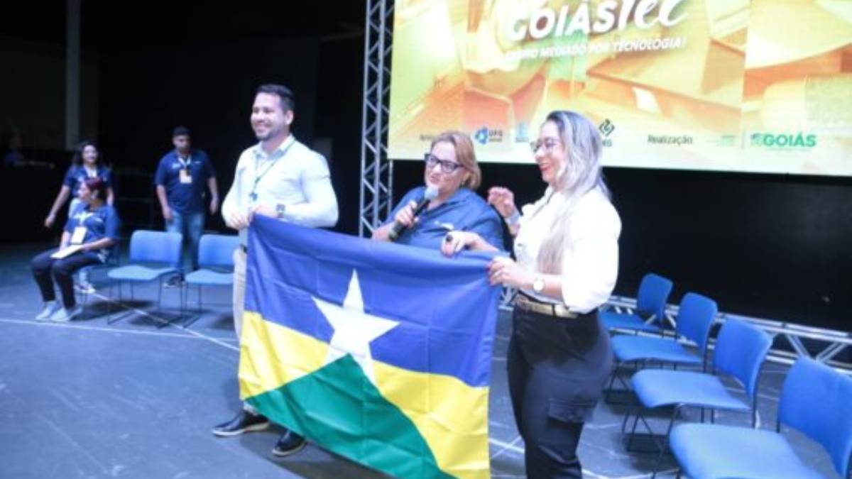 Mediação Tecnológica de Rondônia é apresentada como referência de ensino mediado durante encontro formativo em Goiás
