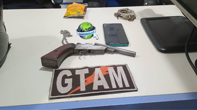 GTAM prende motociclista armado na zona leste