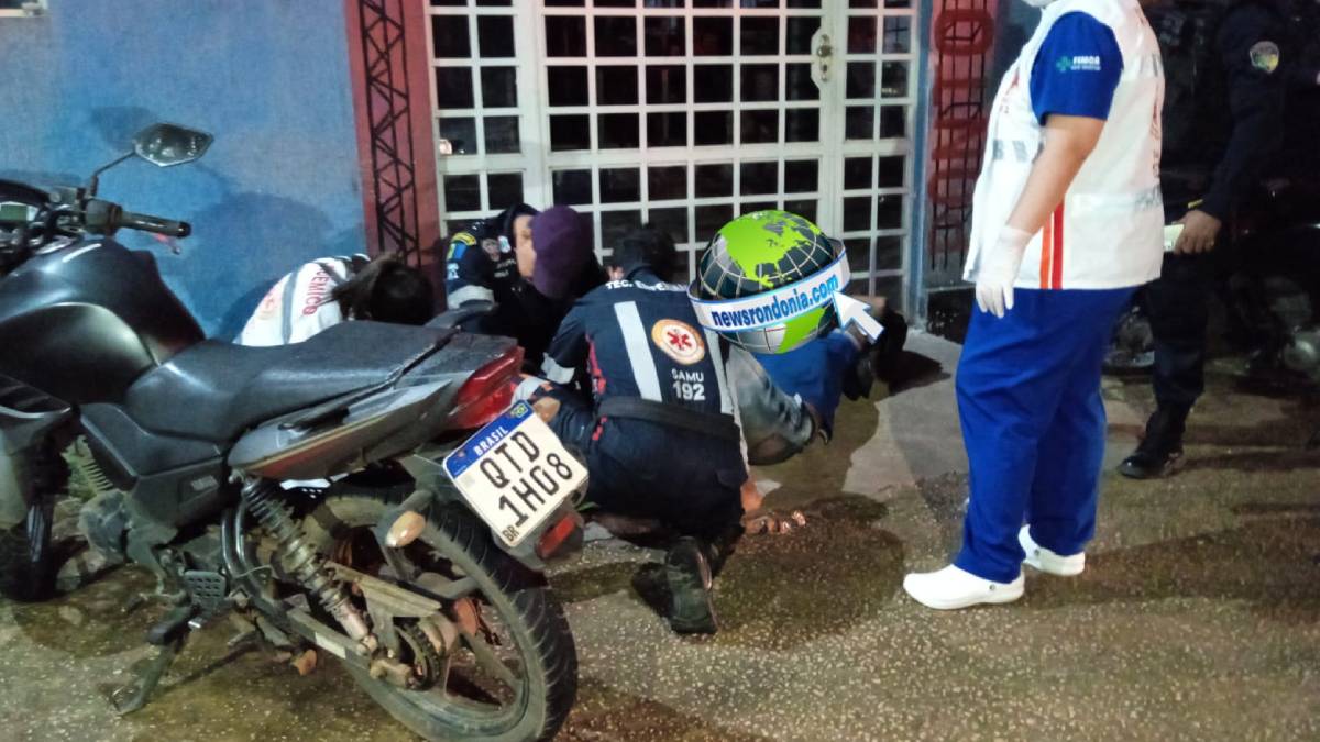 Motociclista foge depois de atropelar ex-presidiário na zona leste