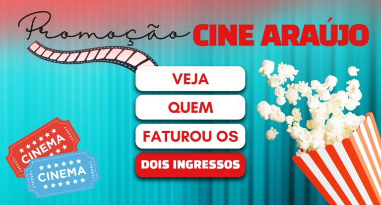 News Rondônia e Cine Araújo premiam internautas com ingressos para o cinema - News Rondônia