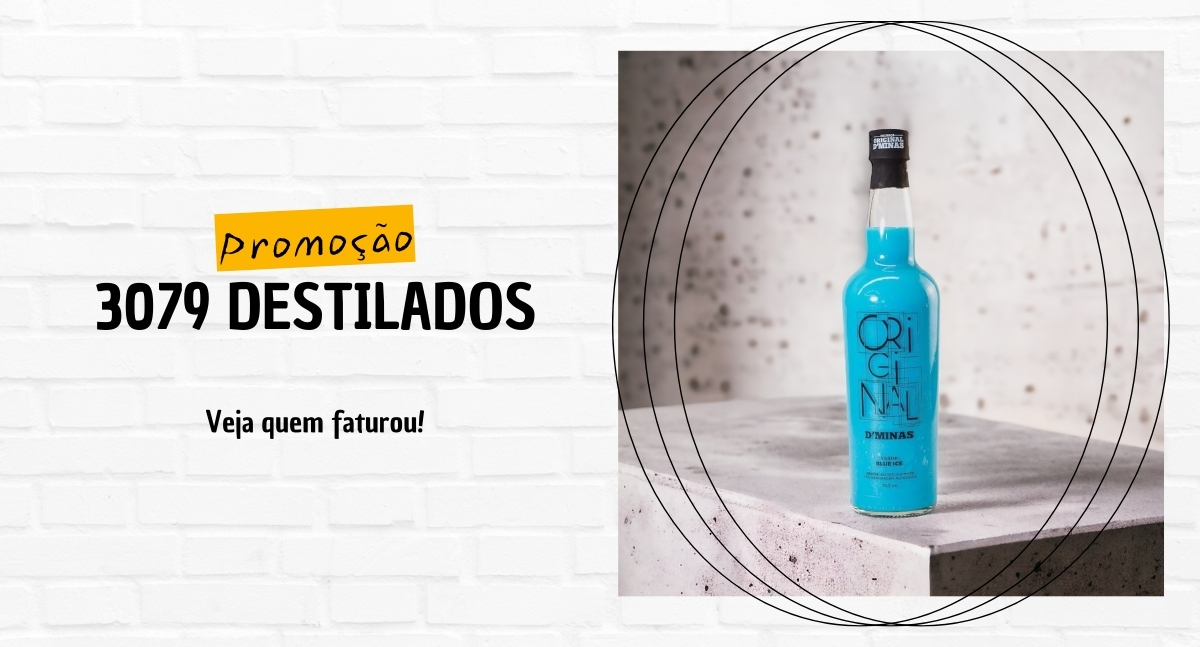 Promoção 3079 Destilados: saiba quem ganhou a Cachaça Original D’Minas Blue Ice - News Rondônia