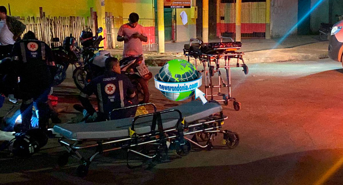 VÍDEO: Acidente entre motos deixa três feridos na zona leste de Porto Velho - News Rondônia