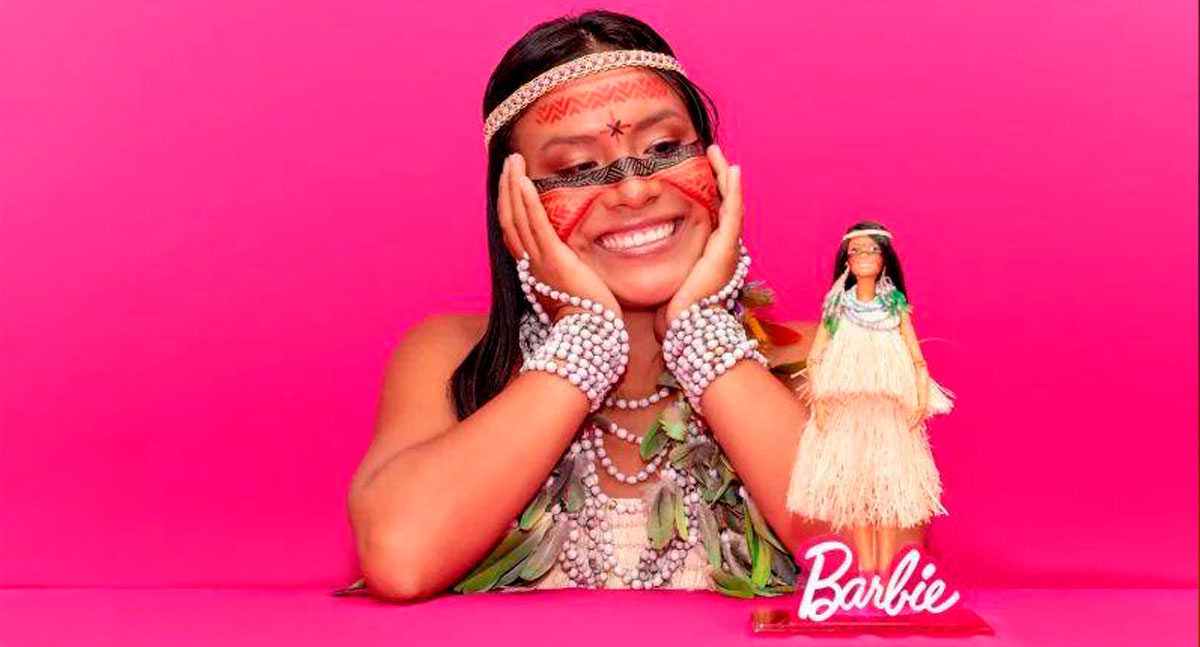 do povo tatuyo da amazônia, maíra gomes inspira a primeira barbie indígena