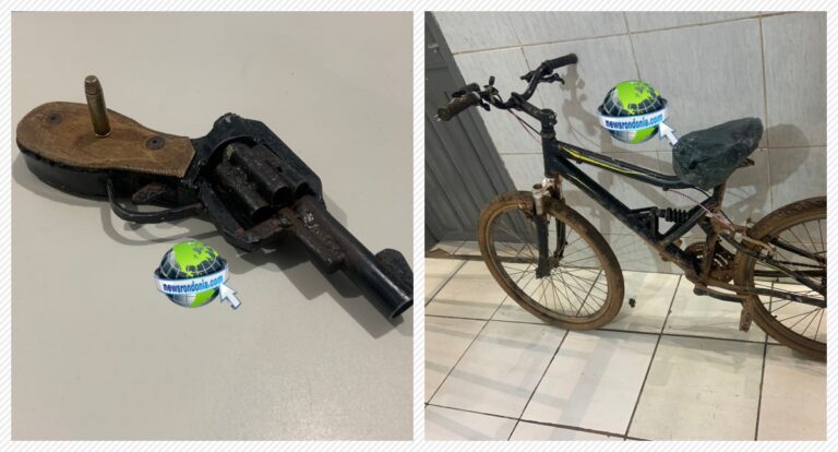 Arma falha: Bandido é preso após atirar em ciclista durante roubo na zona leste de Porto Velho - News Rondônia