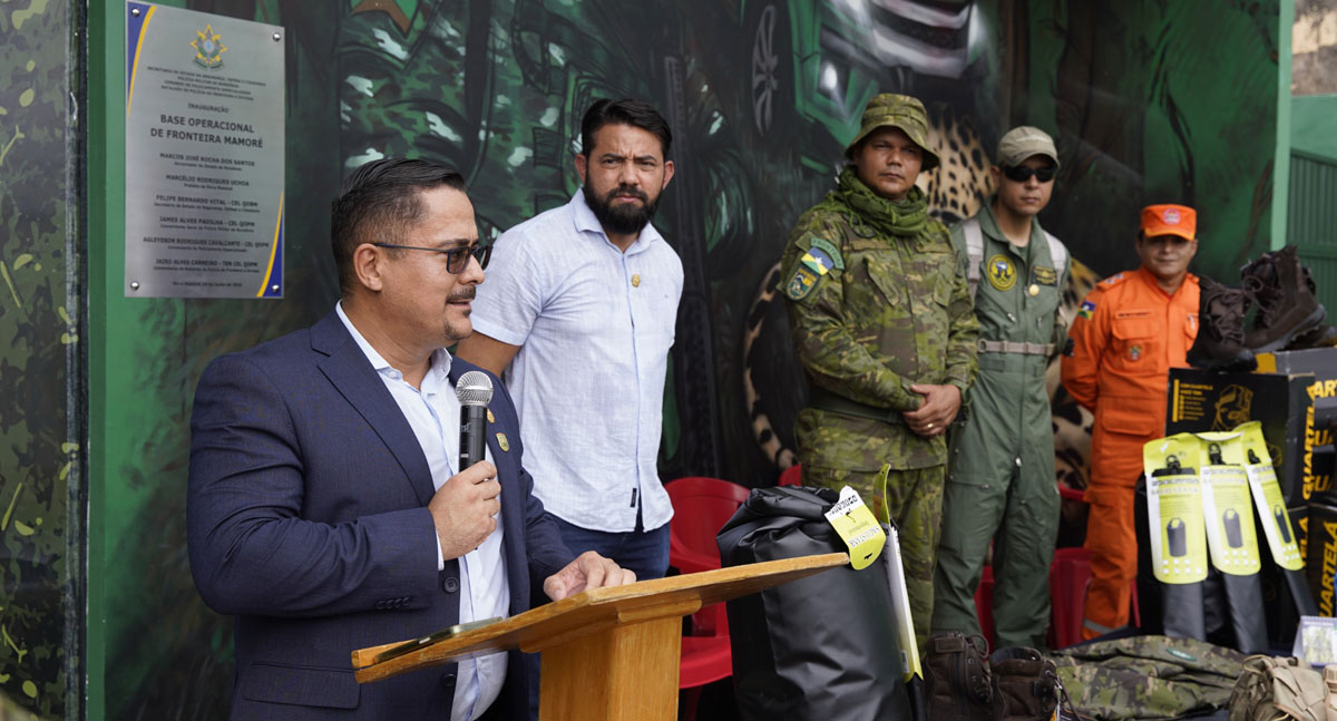 Sesdec entrega materiais táticos ao Batalhão de Fronteira para fortalecer combate ao crime - News Rondônia