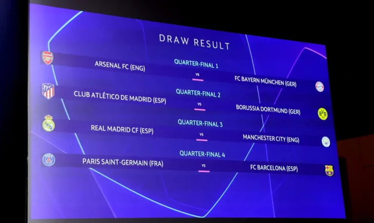 City pega Real e PSG encara Barça nas quartas da Liga dos Campeões