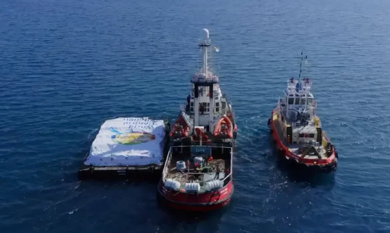 Navio com ajuda humanitária sai do Chipre com destino a Gaza