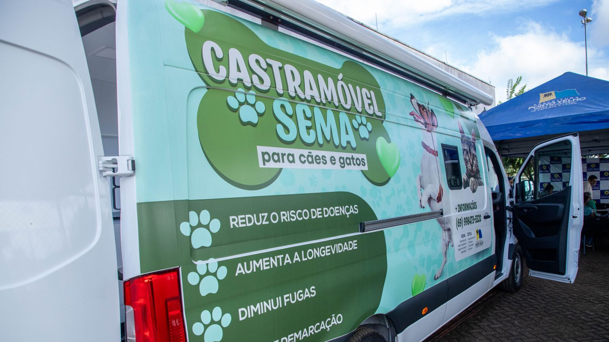 Prefeitura de Porto Velho entrega castramóvel e Samu Pet, oferecendo serviços veterinários públicos - News Rondônia