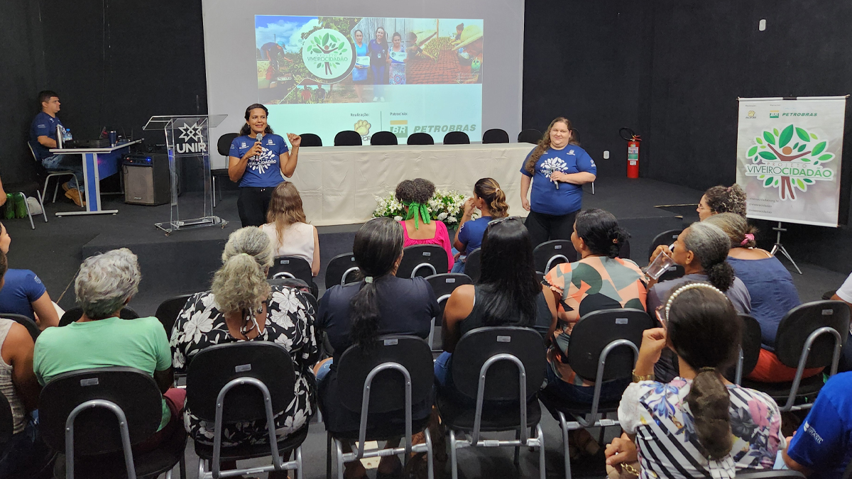 Cerimônia de formatura marca encerramento dos módulos de formação do projeto Viveiro Cidadão em Rolim de Moura - News Rondônia