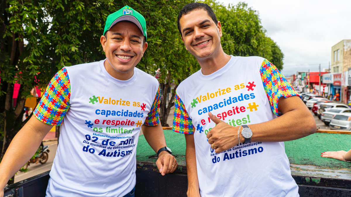 Deputado Cássio Gois participa de ato em celebração ao Dia Mundial da Conscientização do Autismo, em Cacoal - News Rondônia