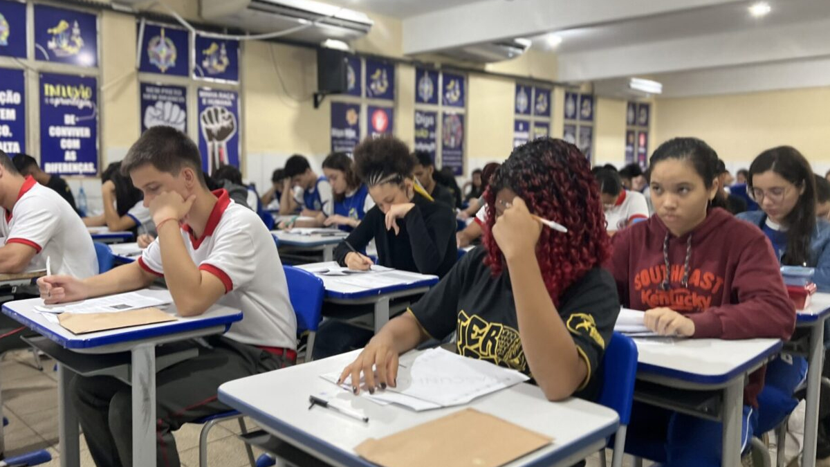 Primeiro simulado preparatório para o Enem 2024 reúne mais de 600 estudantes em Porto Velho - News Rondônia